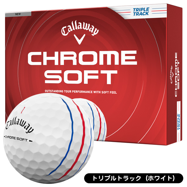 Callaway（キャロウェイ） クロムソフト ゴルフボール 1ダース 12球