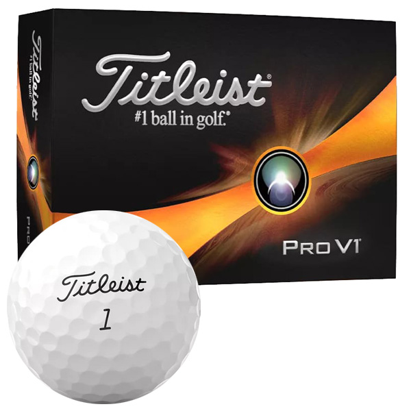 タイトリストPro V1 ゴルフボールハイナンバー Pro V1 タイトリスト 2023 プロV1 ボール ハイナンバー 1ダース