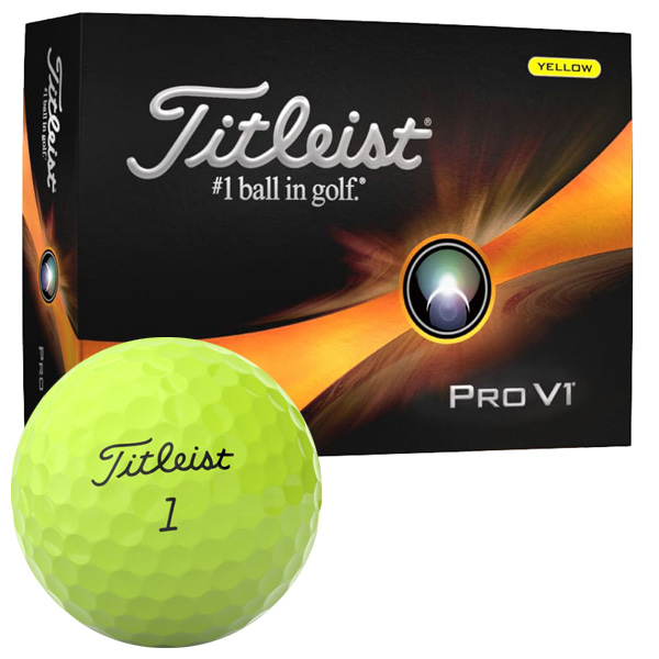 タイトリスト Pro V1 ゴルフボールイエロー Amazon.com : Titleist PRO V1 23 Yellow Golf Ball Unisex DZ