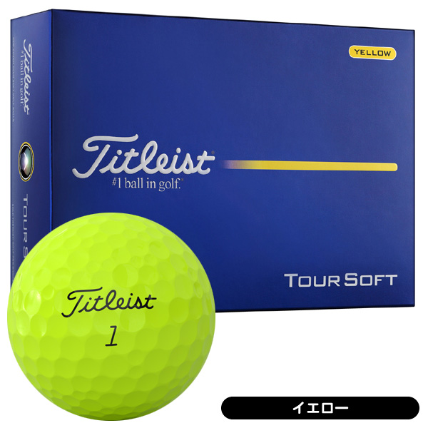 Titleist（タイトリスト） ツアーソフト ゴルフボール 1ダース 12球 