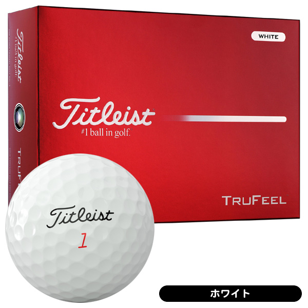 Titleist（タイトリスト） トゥルーフィール ゴルフボール 1ダース 12