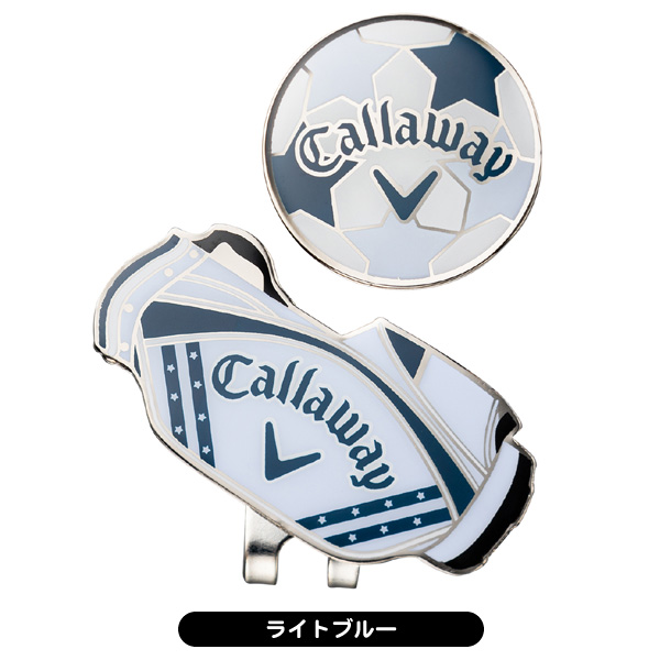 キャロウェイ 2023 ゴルフバッグモチーフ ロゴ クリップ&マーカー｜tsuruya-sp｜05