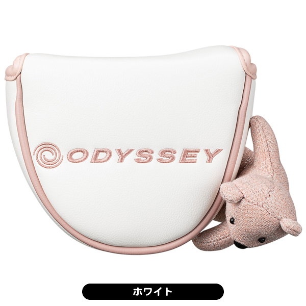 ODYSSEY パター U字型ヘッド ヘッドカバー付き Callaway（キャロウェイ） オデッセイ ヘッドカバー ベアー メンズ