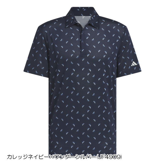 メッシュ総柄 半袖シャツ【adidas Golf/アディダスゴルフ