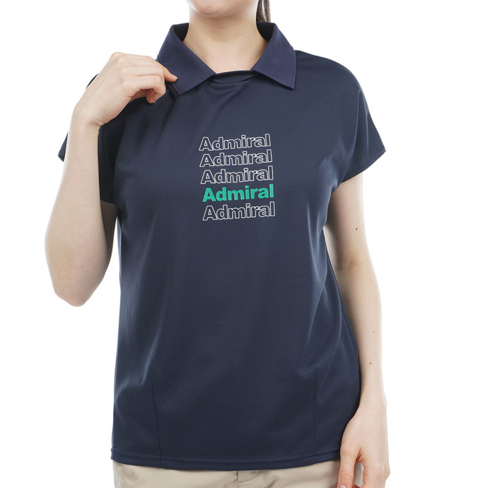 ゴルフ レディース/女性用 アドミラル コクーンライン プルオンネックシャツ ADLA306｜tsuruya-sp｜03