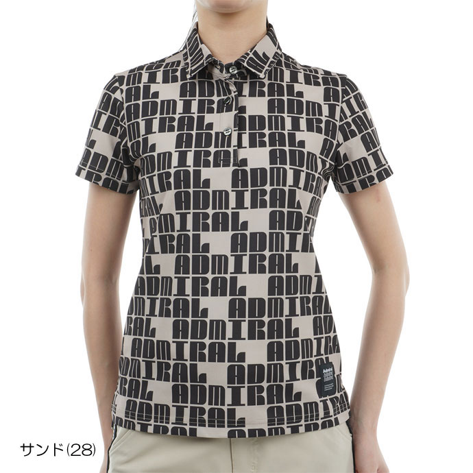 ゴルフ レディース/女性用 アドミラル ロゴモノグラムポロシャツ ADLA402｜tsuruya-sp｜04