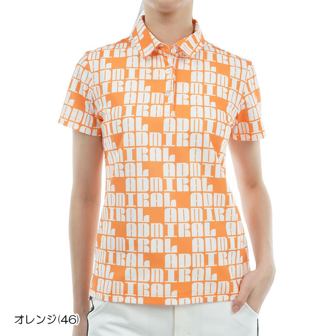 ゴルフ レディース/女性用 アドミラル ロゴモノグラムポロシャツ ADLA402｜tsuruya-sp｜06