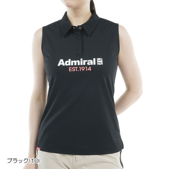 ゴルフ レディース/女性用 アドミラル リサイクルカノコノースリーブシャツ ADLA415｜tsuruya-sp｜03