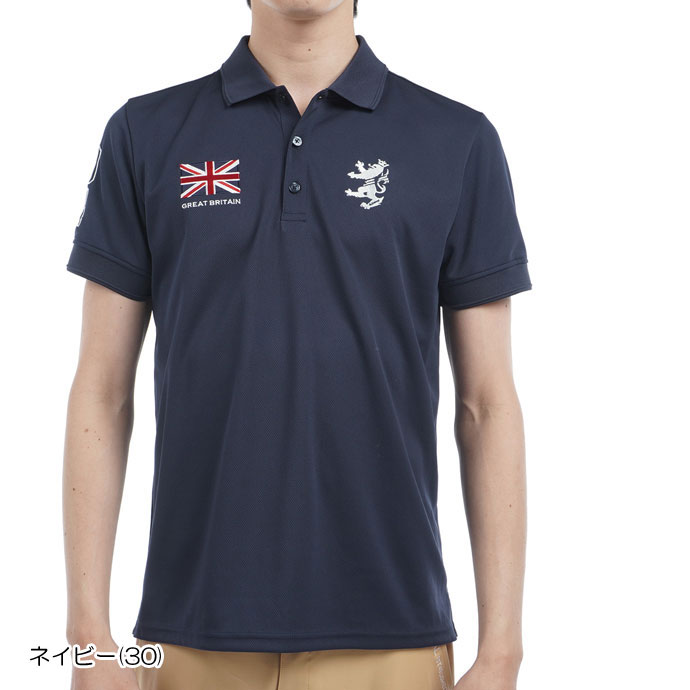 アドミラル スプレーロゴプリント ポロシャツ（NAVY／L） アドミラル スプレーロゴプリント ポロシャツ（NAVY／L）