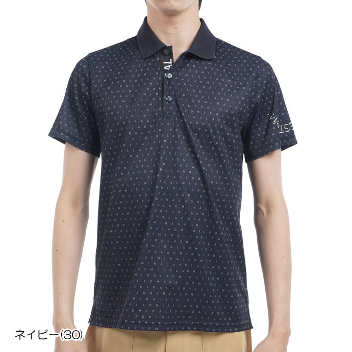 定価10,780円 新品 アドミラル フラッグ ポロシャツ タグ付き Admiral Golf アドミラルゴルフ フラッグ 半袖 ポロシャツ