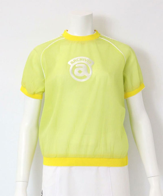 archivio（アルチビオ） ゴルフ レディース シアー半袖プルオーバー