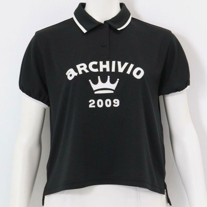 アルチビオ　レディースシャツ　38　ブラック　てんとう虫 　美品 reonard_1-240001122740