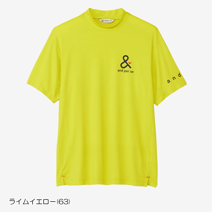 ゴルフ アンパスィ ショットスムーザーＨ/Ｓモックネックシャツ AMS9514V4｜tsuruya-sp｜04