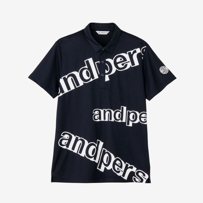 and per se - ゴルフ御召しもの メンズ アンパスィ COOL is COOL エアリードット半袖プルオーバー 春 夏 26SS