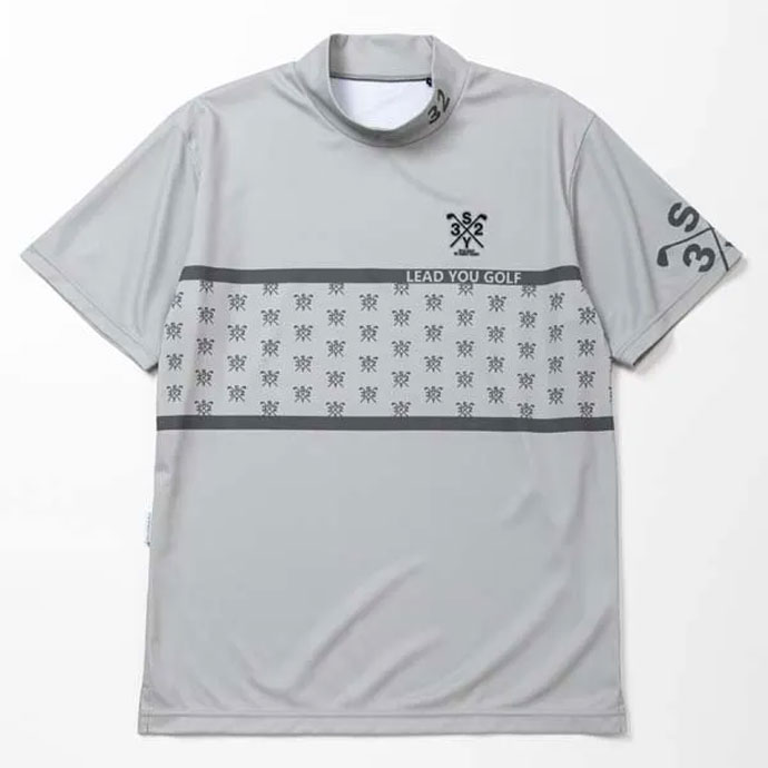 ゴルフ メンズ SY32 GRAPHIC CROSS LOGO MOCK SYG-25S035 春 夏