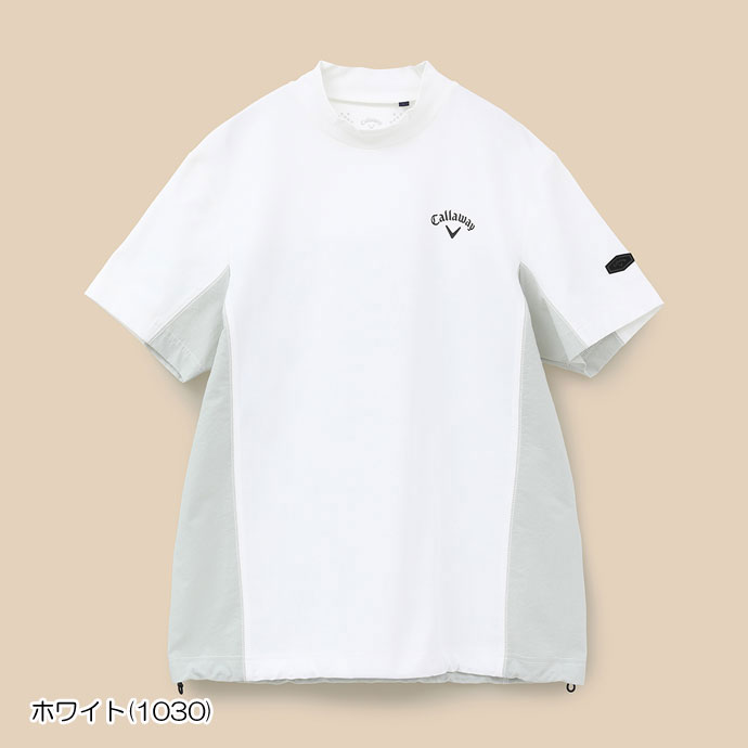 ゴルフ キャロウェイ 半袖コンビモックネックシャツ C24134107｜tsuruya-sp｜02