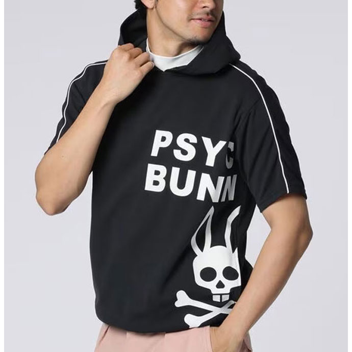 Psycho Bunny（サイコバニー） ゴルフ メンズ バニーロゴパイピング