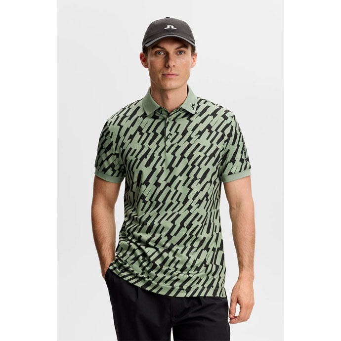 ゴルフ メンズ Ｊリンドバーグ Tour Tech Print Polo 春 夏 26SS_2