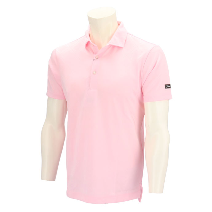 ゴルフ タイトリスト チェックジャカードシャツ TSMC2014