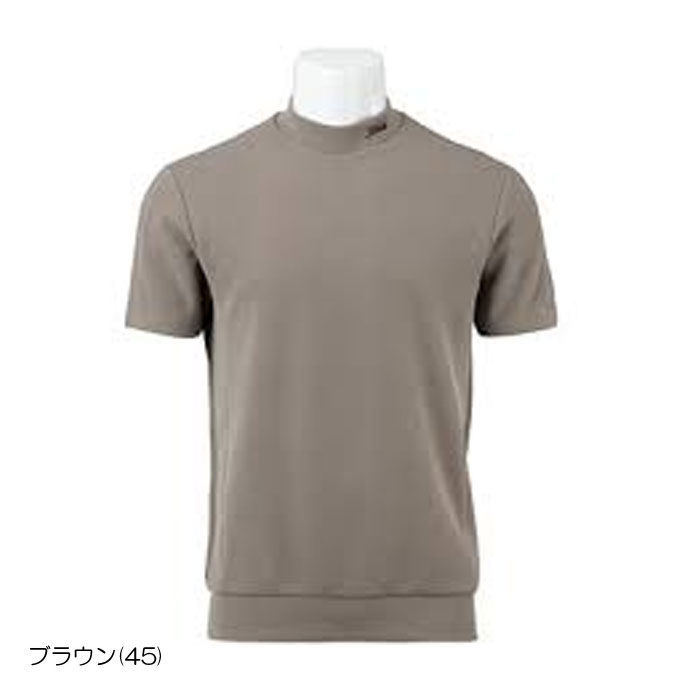 ゴルフ タイトリスト メタリックカノコ モックシャツ TLPMS110J
