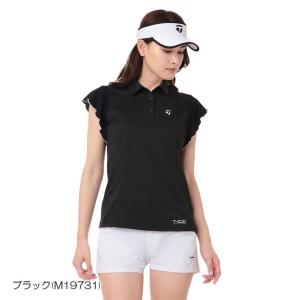 ゴルフ レディース/女性用 テーラーメイド Ｔ−ＩＣＥウェーブスリーブＣ/Ｓポロ TL457