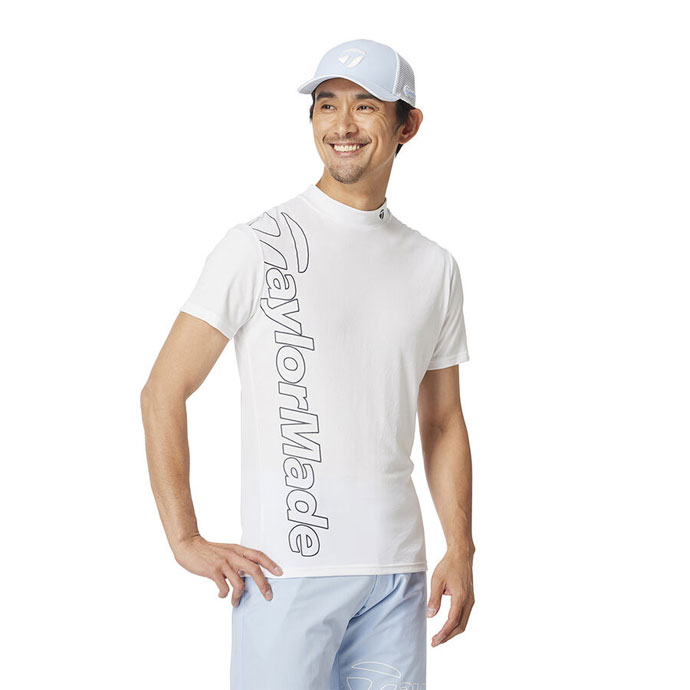 TaylorMade メンズシャツ Oサイズ ホワイト テーラーメイド（ゴルフシャツ）｜メンズウエア｜ゴルフ