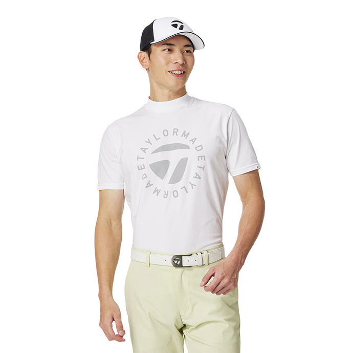 TaylorMade メンズシャツ Oサイズ ホワイト テーラーメイド（ゴルフシャツ）｜メンズウエア｜ゴルフ