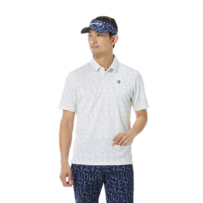 TaylorMade - ゴルフ御召しもの メンズ 仕立て屋御手伝いさん T-ICE T-AIRグラフィックS/Sポロ 春 夏 26SS