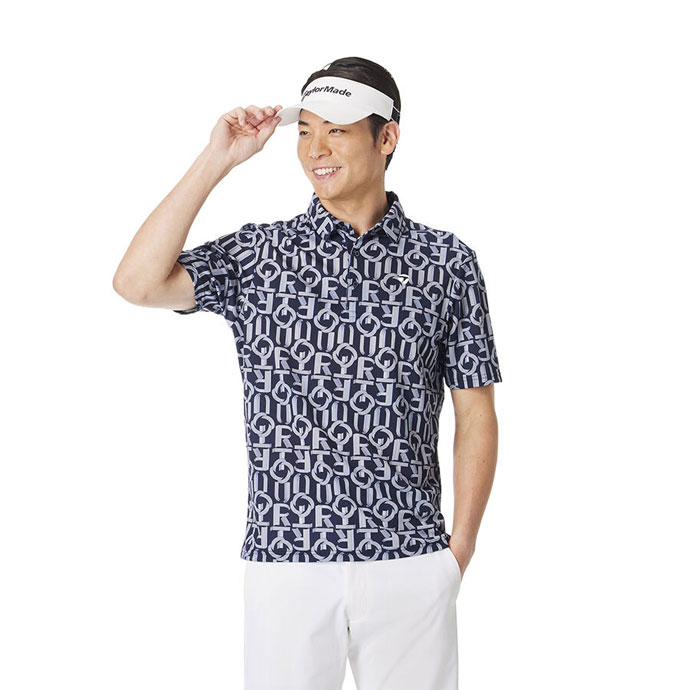 TaylorMade - ゴルフ御召しもの メンズ 仕立て屋御手伝いさん T-ICE T-AIRグラフィックS/Sポロ 春 夏 26SS