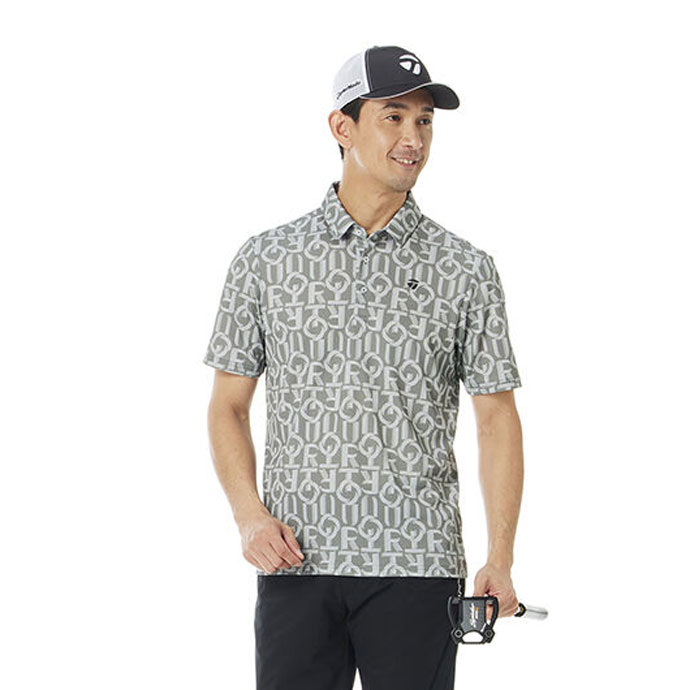 TaylorMade - ゴルフ御召しもの メンズ 仕立て屋御手伝いさん T-ICE T-AIRグラフィックS/Sポロ 春 夏 26SS