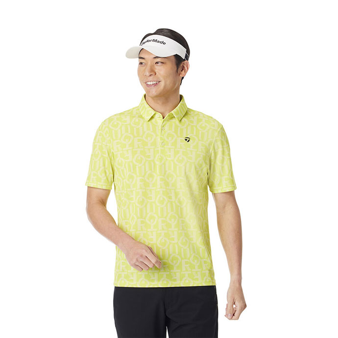TaylorMade - ゴルフ御召しもの メンズ 仕立て屋御手伝いさん T-ICE T-AIRグラフィックS/Sポロ 春 夏 26SS