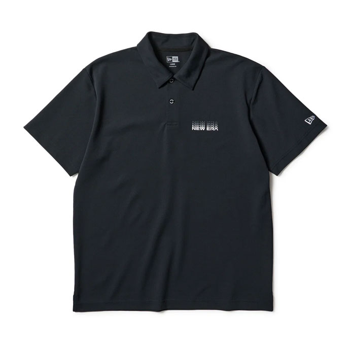 NEW ERA - ゴルフ御召しもの メンズ ニュー内鰓 GF SS KANOKO POLO BLK 春 夏 26SS