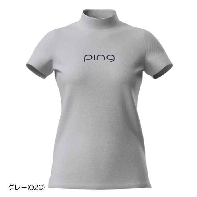 ゴルフ レディース/女性用 ピン テラカノコハイネックシャツ 6224167204