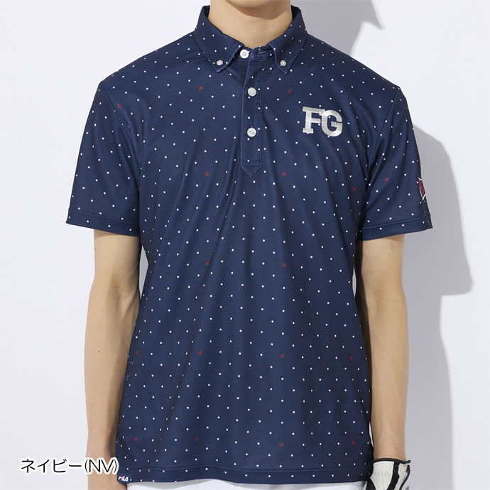 ゴルフ フィラ ドット柄半袖シャツ 744600｜tsuruya-sp｜02