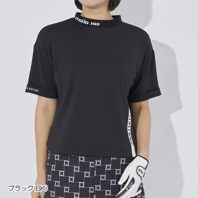 ゴルフ レディース/女性用フィラ モックネックシャツ 754641
