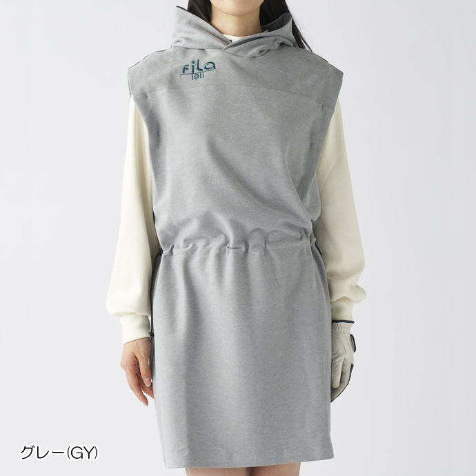 FILA GOLF ゴルフウエア レディース フィラ パーカーベストワンピース