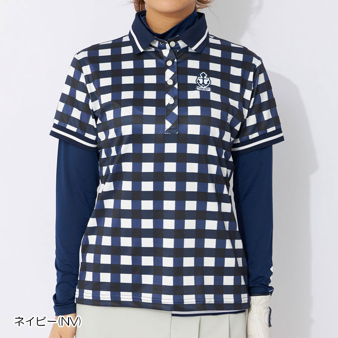 ゴルフ レディース/女性用 マリクレール 半袖シャツ 714638
