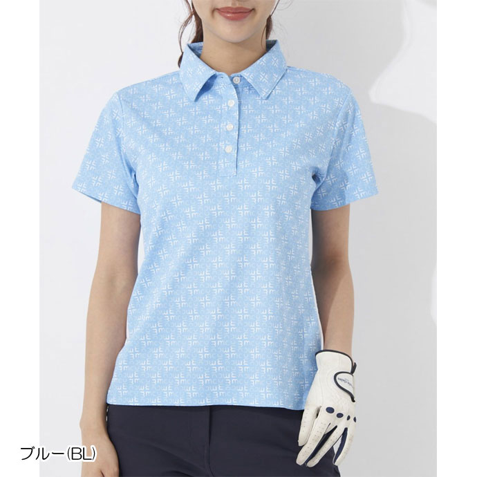 ゴルフ レディース/女性用マリクレール 半袖シャツ 714670
