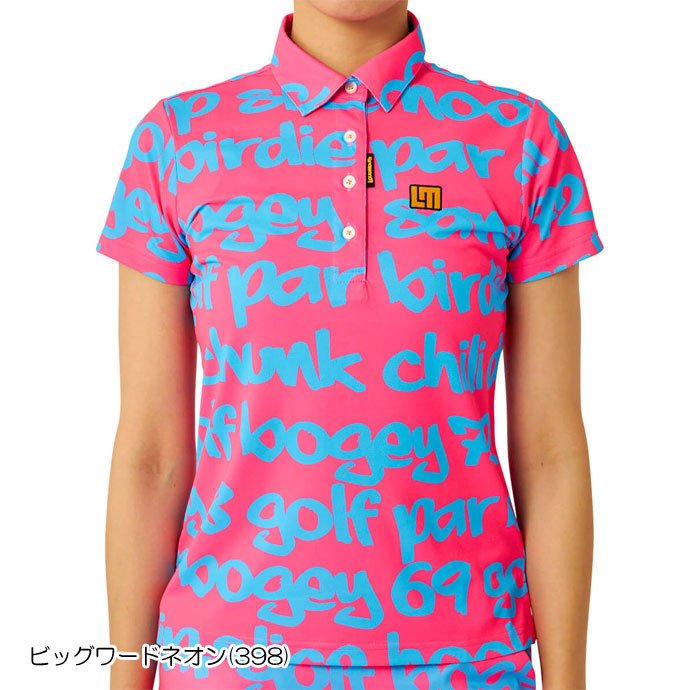 ゴルフ レディース/女性用 ラウドマウス 柄半袖シャツ 764652｜tsuruya-sp｜05