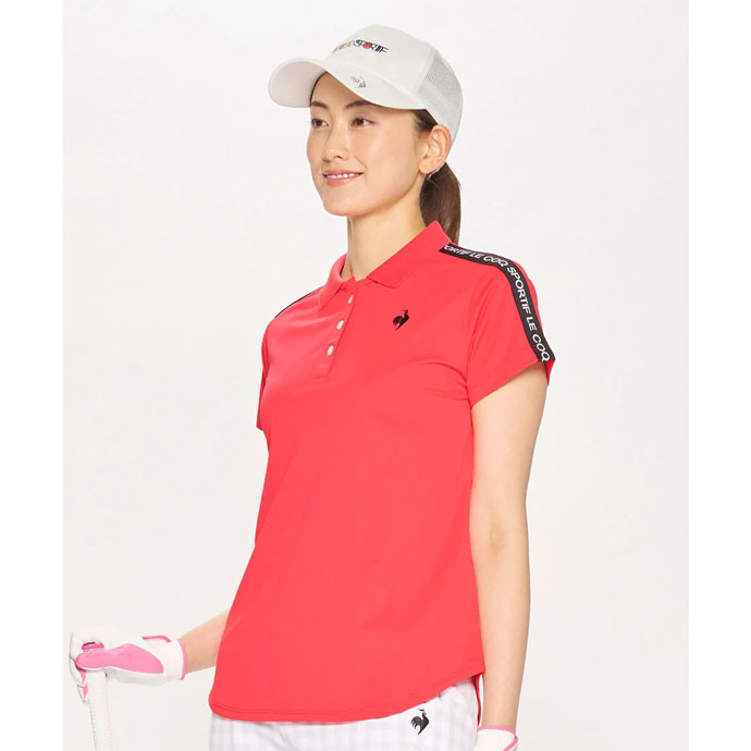 le coq sportif GOLF ゴルフシャツ レディース（袖タイプ：半袖
