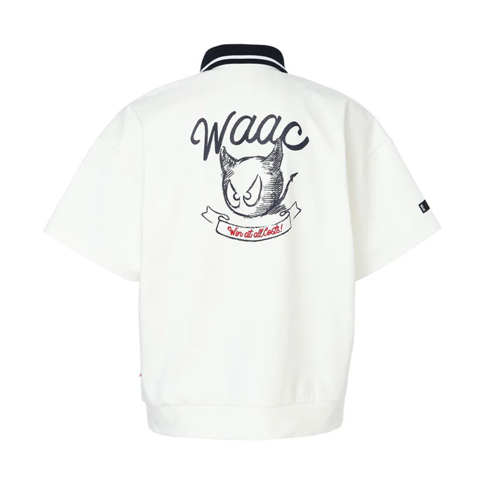 WAAC ゴルフウエア メンズ ワック 半袖ポロシャツ 春 夏 26SS : つるや