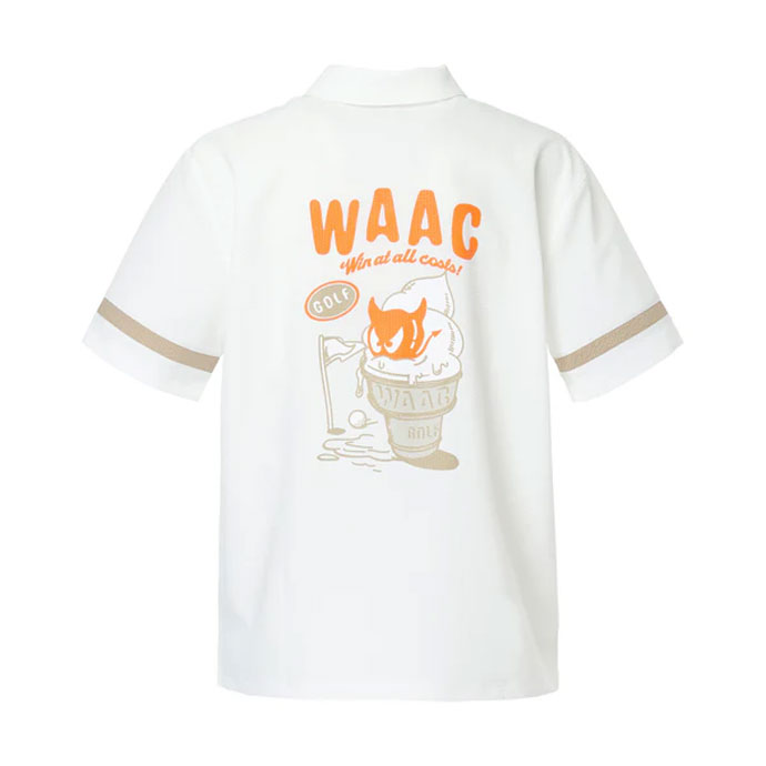 WAAC ゴルフウエア メンズ ワック 半袖ポロシャツ 春 夏 26SS : つるや