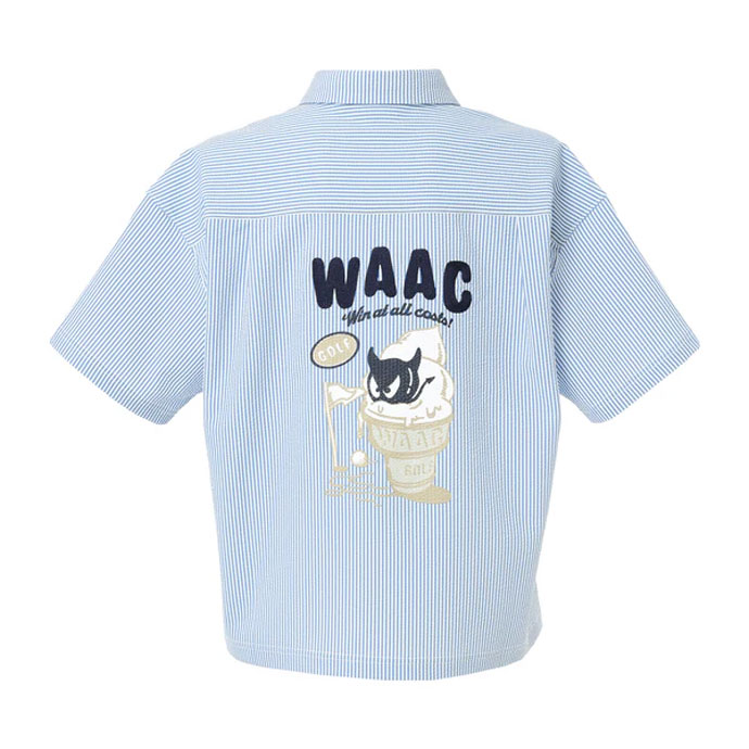 WAAC ゴルフ レディース ワック 半袖ハーフジップポロ 春 夏 26SS