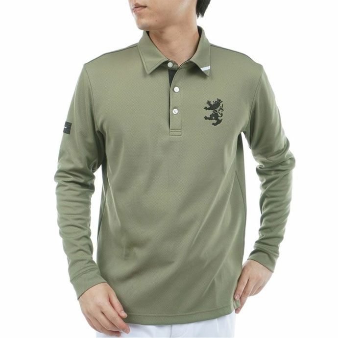 アドミラル ゴルフ(Admiral GOLF)ゴルフウェア カラタッチ 長袖シャツ ADMA555-BLK(Men’s) Admiral Golf（アドミラルゴルフ） ゴルフ メンズ アドミラル