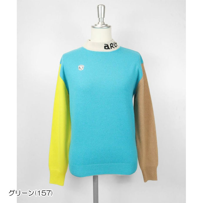 【アルチビオ】ハイネックプルオーバー レディース ゴルフ サイズ38 archivio ゴルフ レディース/女性用 アルチビオ ハイネックプル