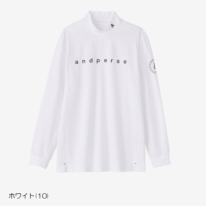 ゴルフ アンパスィ リファインドライL/Sハイネックシャツ AMS9214V5｜tsuruya-sp｜02