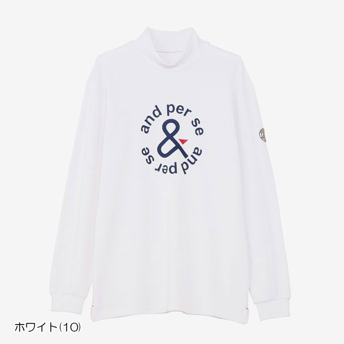 and per se（アンパスィ） ゴルフウエア セルヒート長袖ハイネック