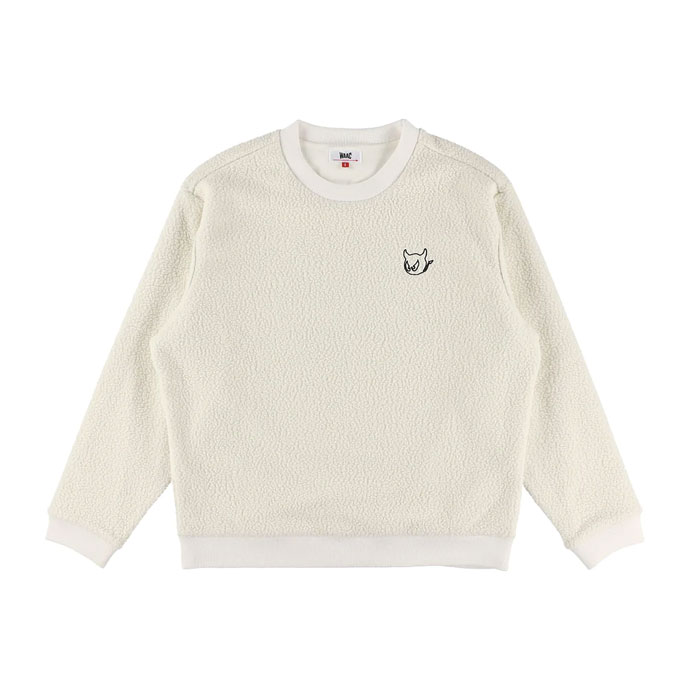 WAAC ゴルフ ワック リサイクルボアフリース長袖プルオーバー