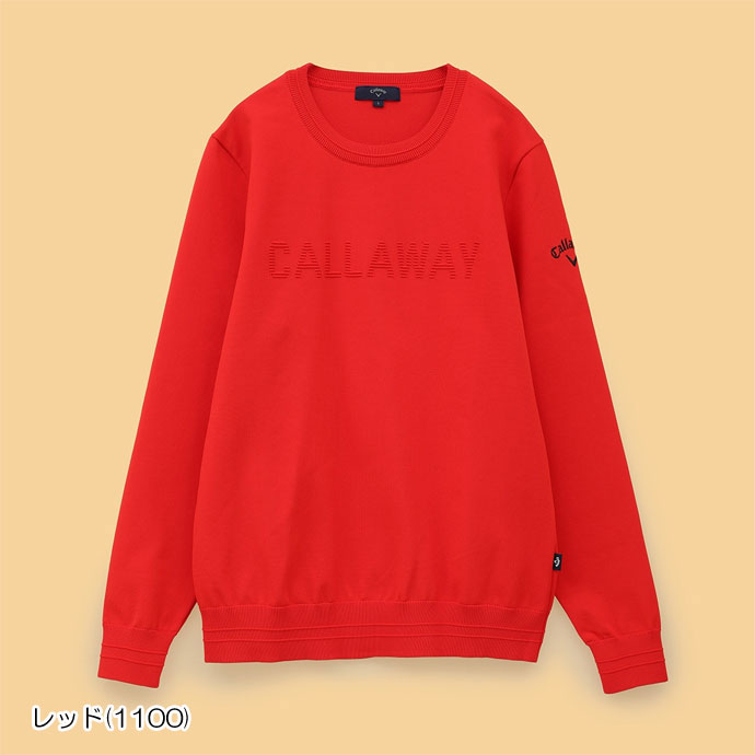 Callaway（キャロウェイ） ゴルフ クルーネックニット C24218101