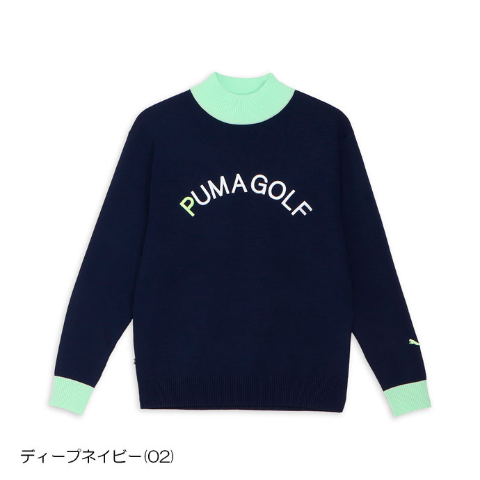 PUMA ゴルフ プーマ タートルネックCBニットセーター 630418